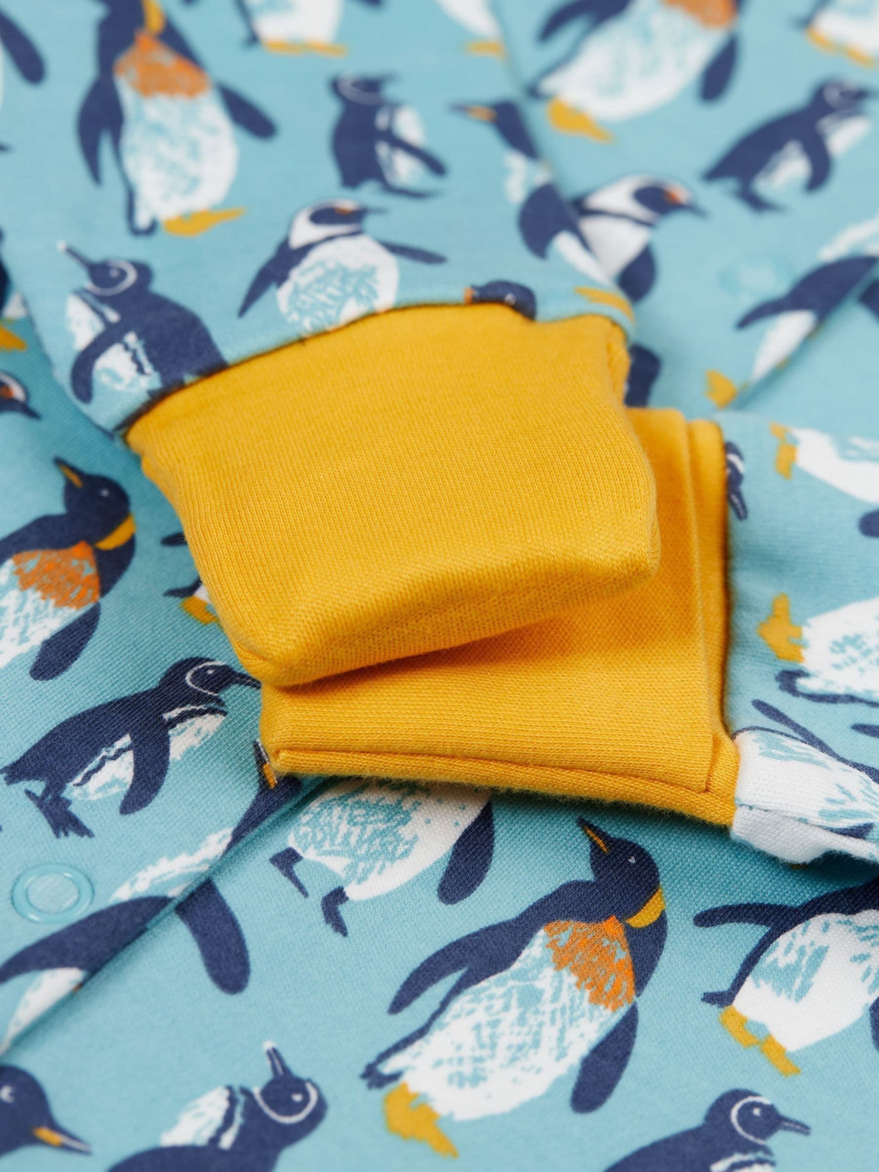 Blauw - Frugi Lief Kerstmis Pyjama