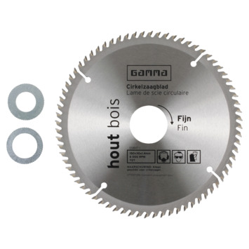 GAMMA cirkelzaagblad 72t 150x16mm