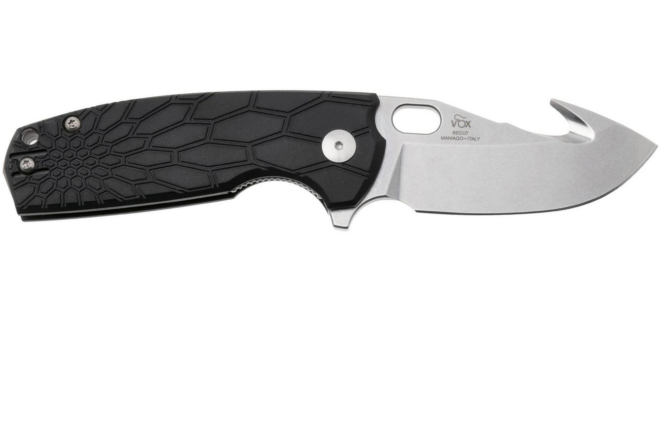 Fox Vox Core Hunter FX-624 B, Stonewashed Becut, Black FRN, zakmes, Jesper Voxnaes design