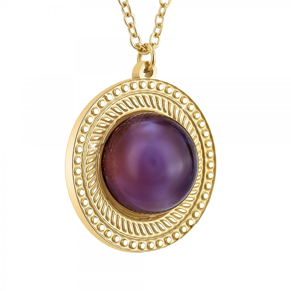 Collier SC Bohème orné d'une pierre naturelle