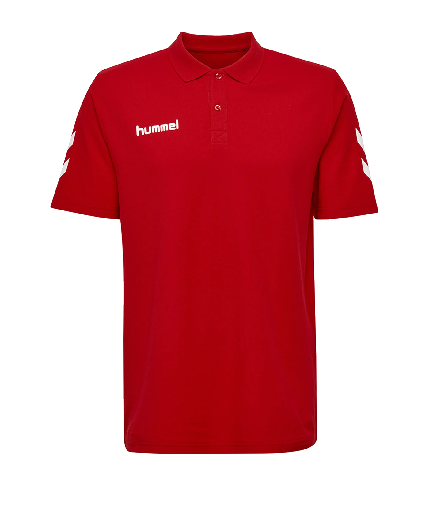Hummel Cotton Poloshirt Rot F3062