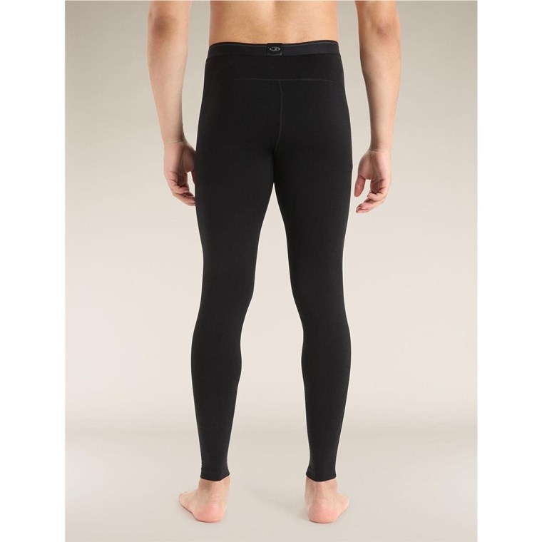 Icebreaker 200 Oasis Leggings Men Black/Monsoon