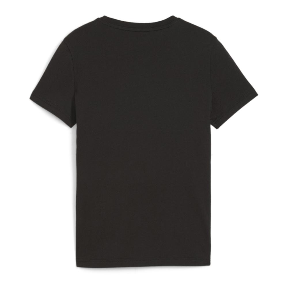 Puma T-shirt Noir/Rose Fille Puma Graphic Tropica