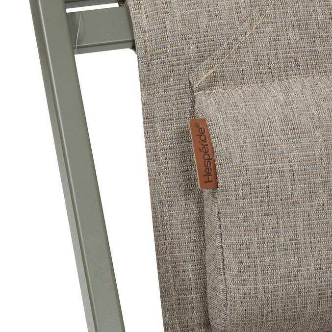 Chilienne de jardin pliable LUNIVIA Vert laurier