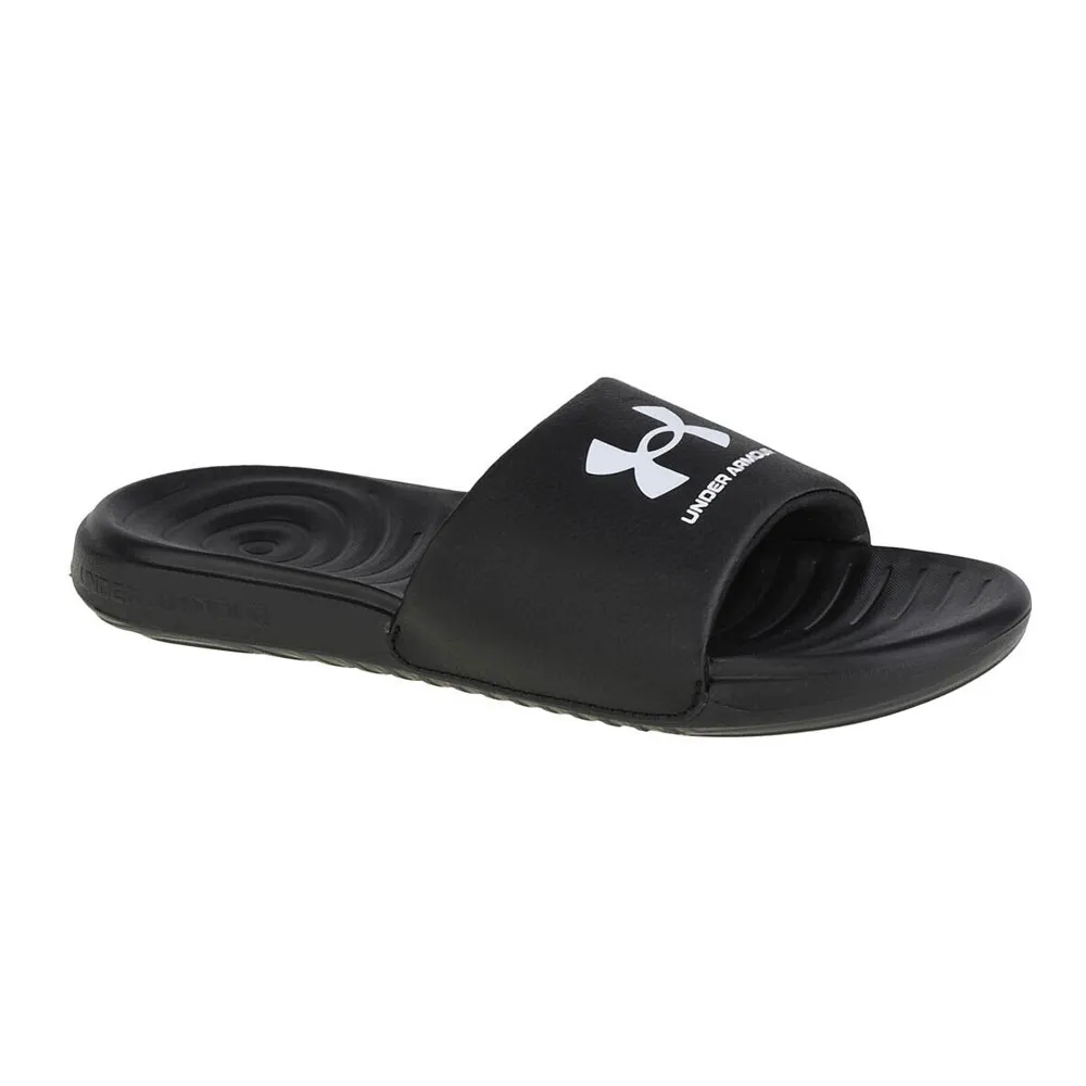 Under Armour UA ANSA FIX - Sandales Femme black/black/white