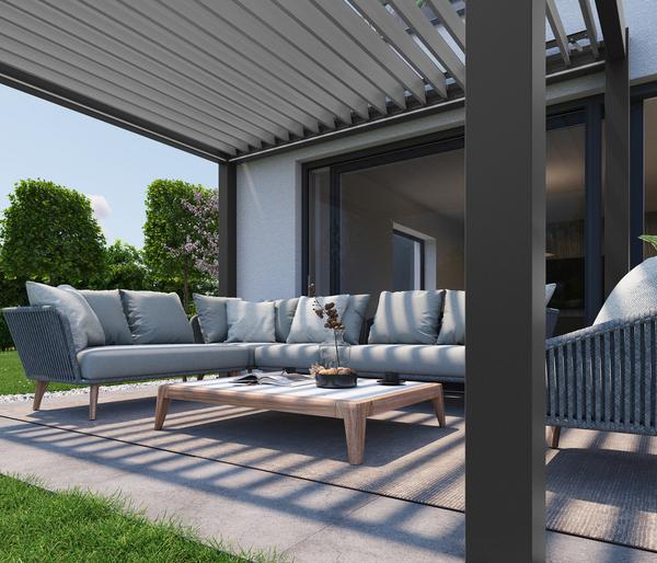 Biohort Pergola 3 x 3,5 einfarbig, ca.