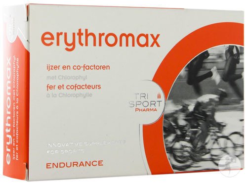 Erythromax Fer Et Cofacteurs Complément Alimentaire Endurance 30 Gélules Végétales