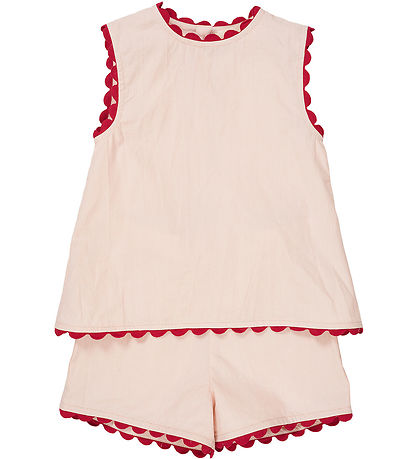 Copenhagen Colors Shorts Set - Popeline Deko - Dusty Rose Kamm