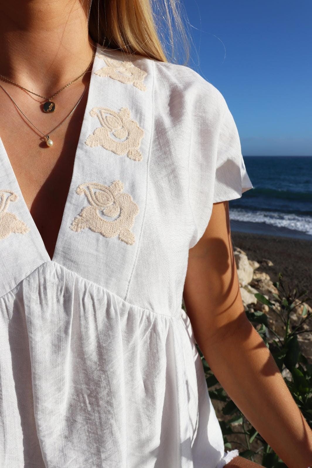 Liberte Roseli-Ss-Blouse white