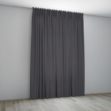 Gordijn Durk 4550 dark grey
