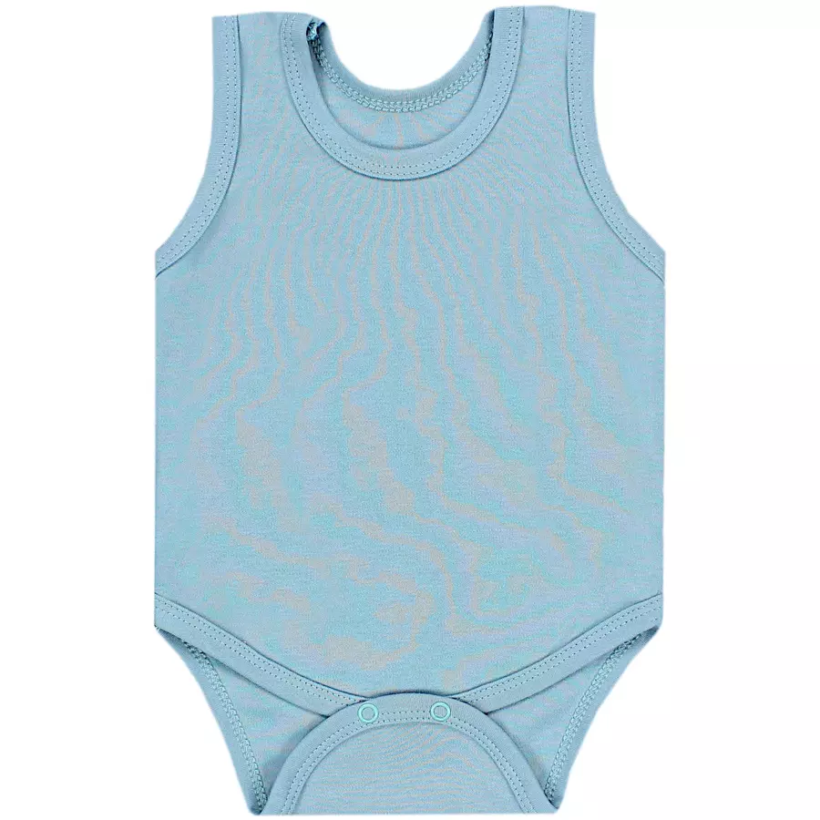 TupTam Baby Jungen Achselbody 5er Pack hellblau