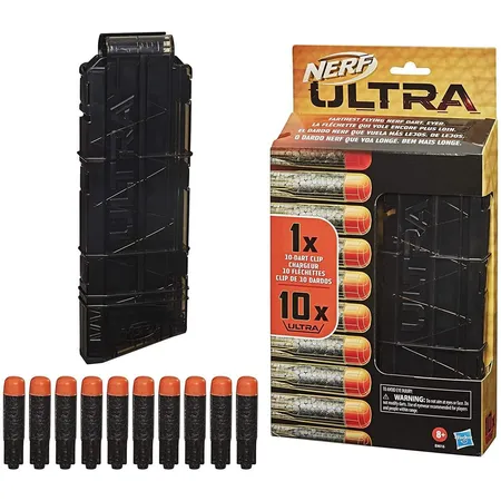 Nerf Ultra Nachfüllpack mit 10 Darts und Magazin