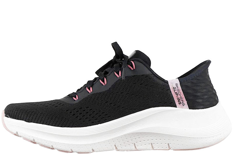 SKECHERS ARCH FIT 2.0 EASY CHIC - SLIP INS PINK BLACK SLIP-INS