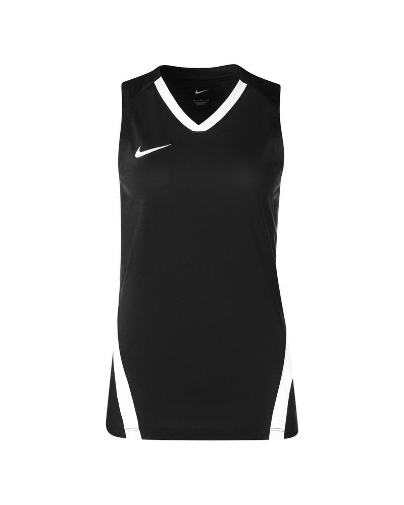 Maillot de volley sans manches Nike Team Spike Noir pour femme