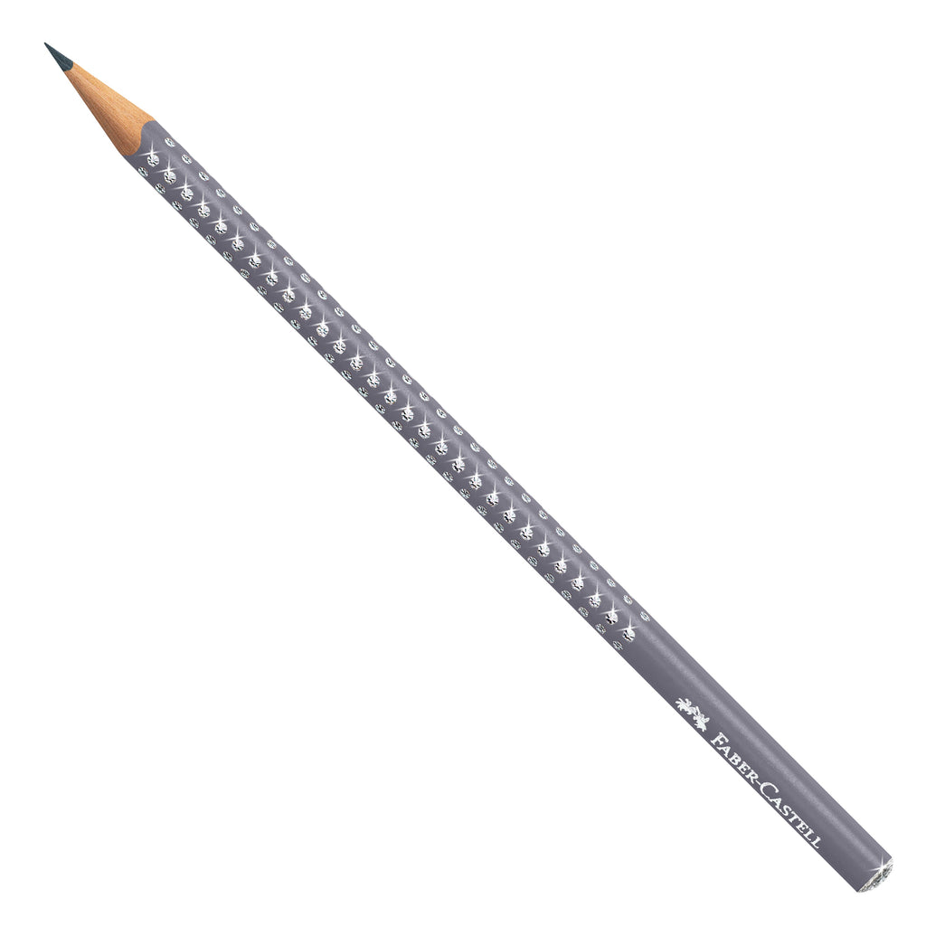 Lápis Grafite HB Sparkle Cinza Faber Castell