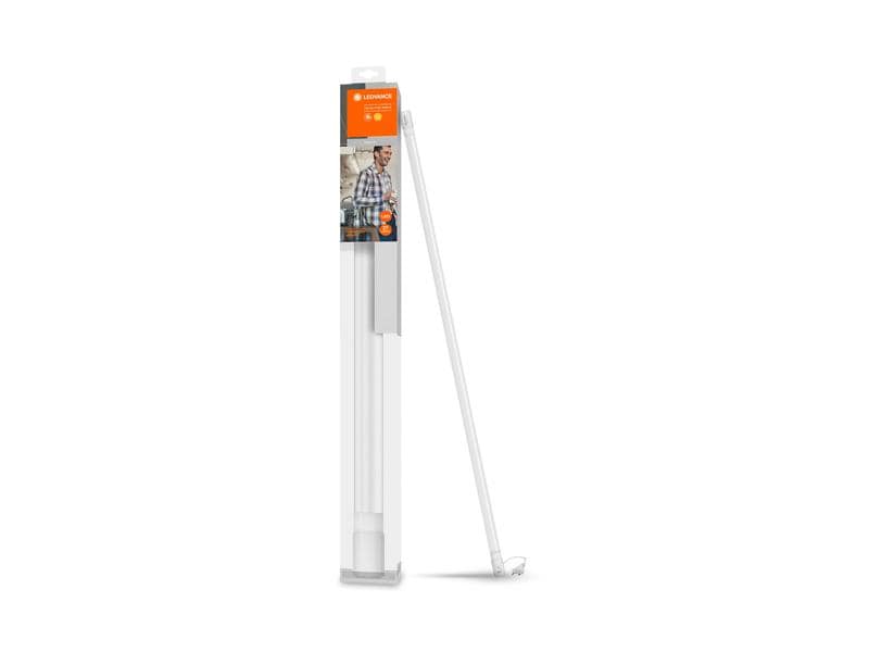 Ledvance Unterbauleuchte LED Tube Kit, 60 cm, 8.9W, 3000 K Mobile Lichtleiste für Regale, Möbelintegration oder Unterbau