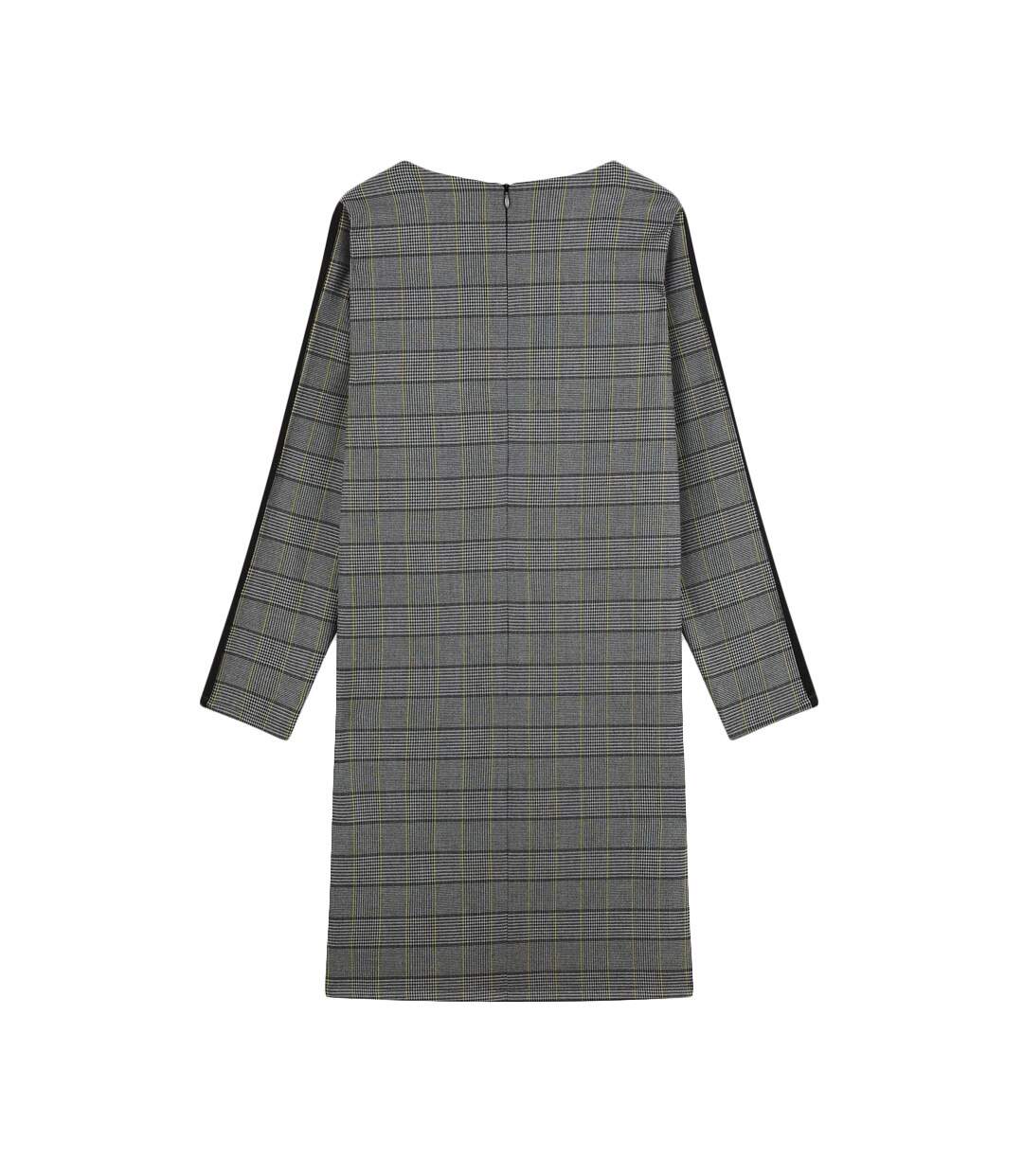 Robe grise à carreaux Femme TBS Jikel
