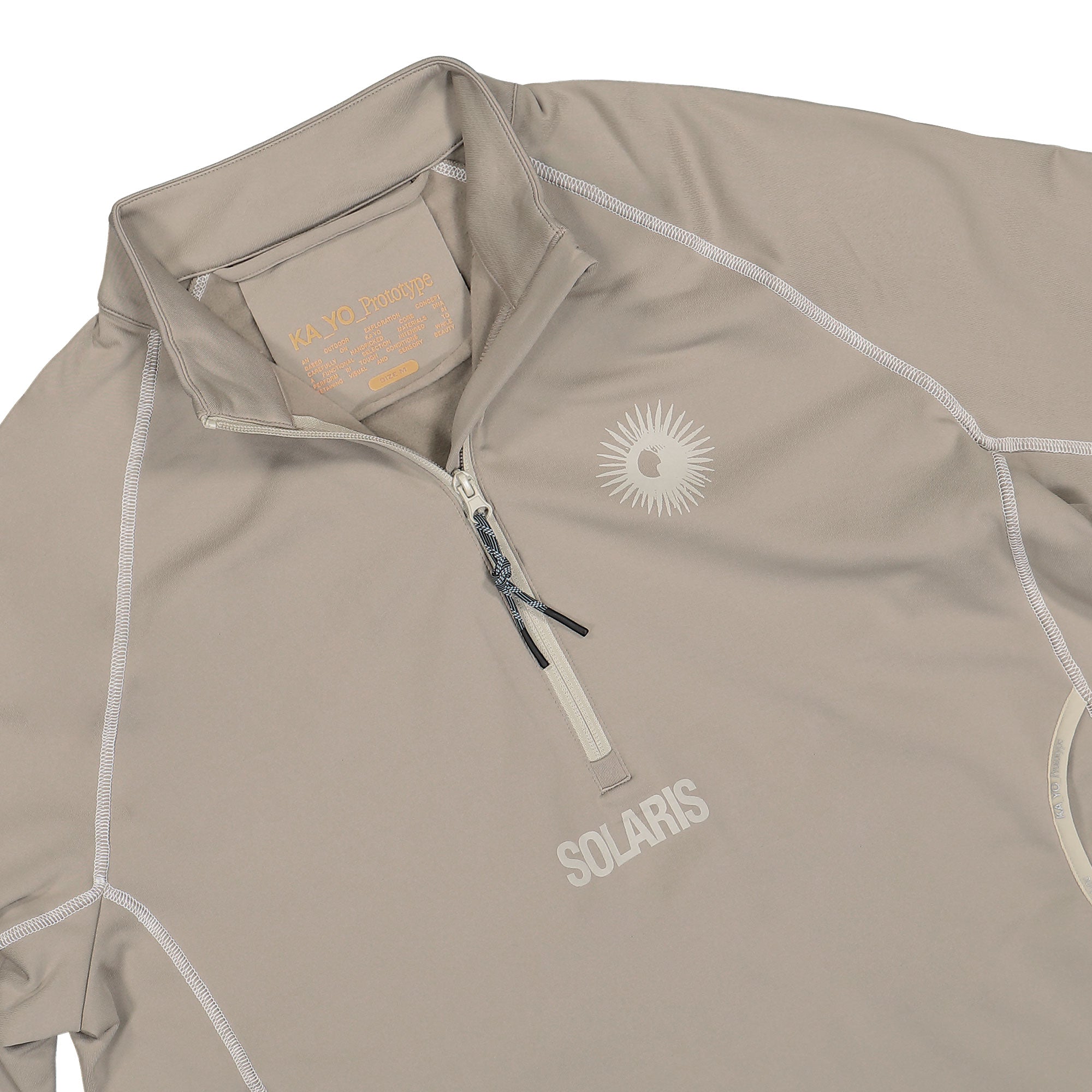 KA_YO_Prototype<br>Half Zip Base Layer Solaris