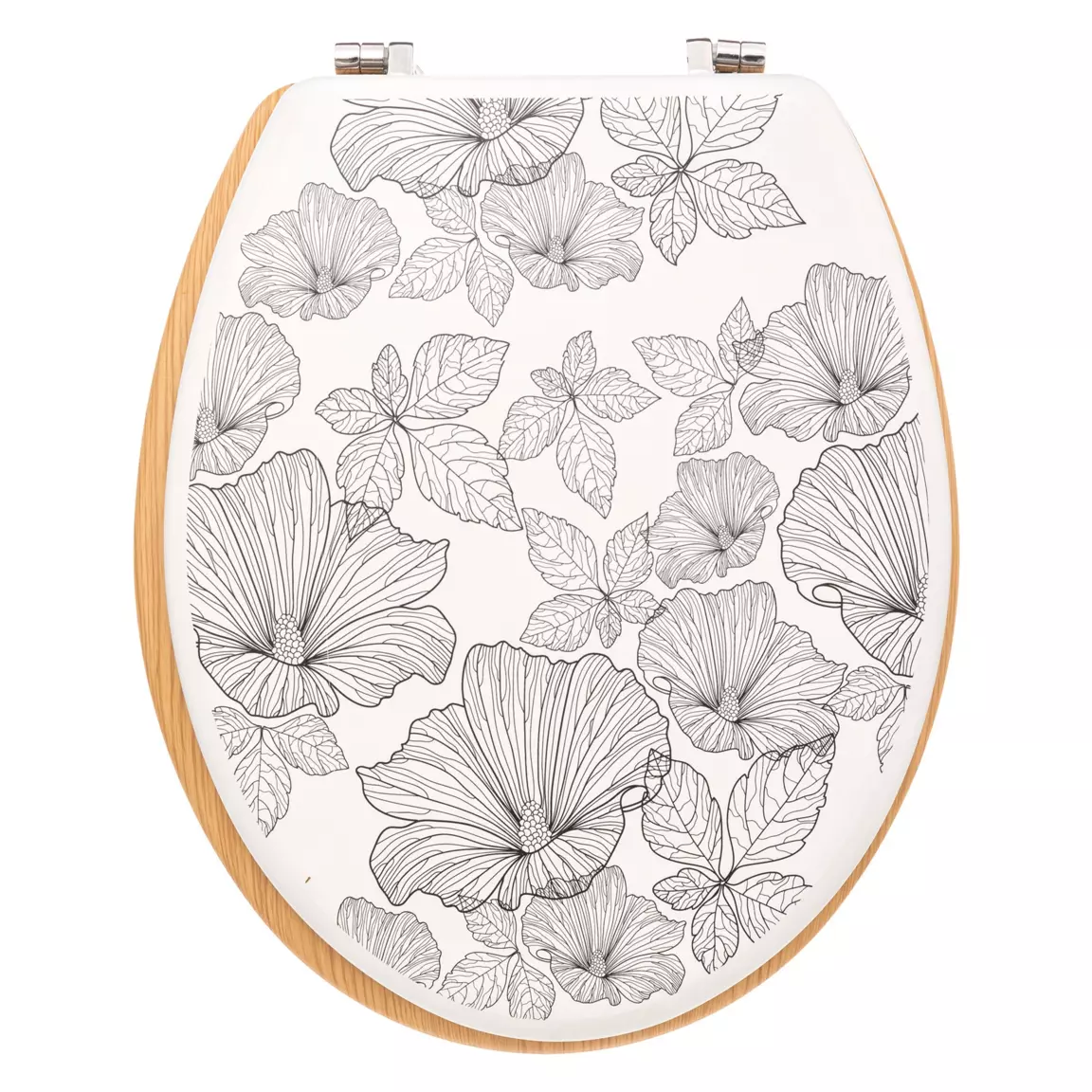 Abattant WC Blackflora Blanc