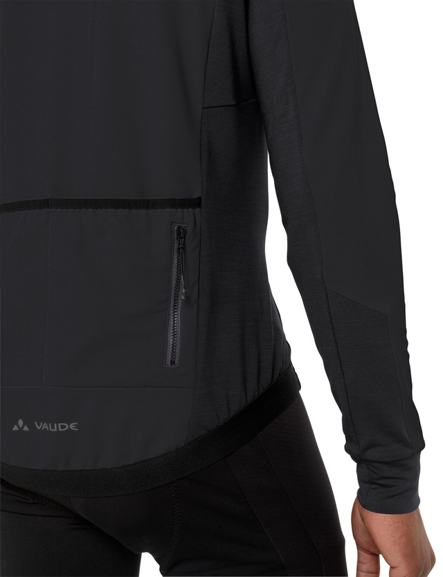 VAUDE Funktionsshirt »Men's Kuro Halfzip LS Tricot«, Fahrradshirt