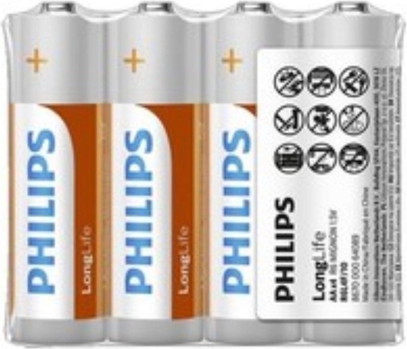 Philips Longlife AA batterijen