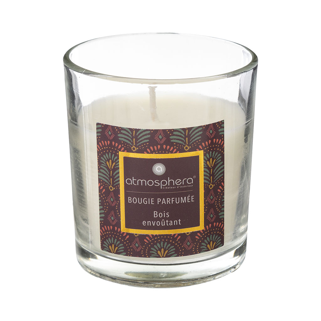 Bougie parfumée bois 110 gr