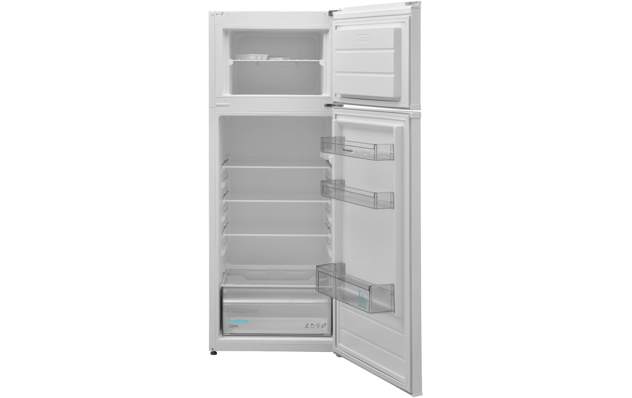 Sharp Kühlschrank »SJ-FTB01ITXWD-EU Weiss« 145 cm hoch 54 cm breit