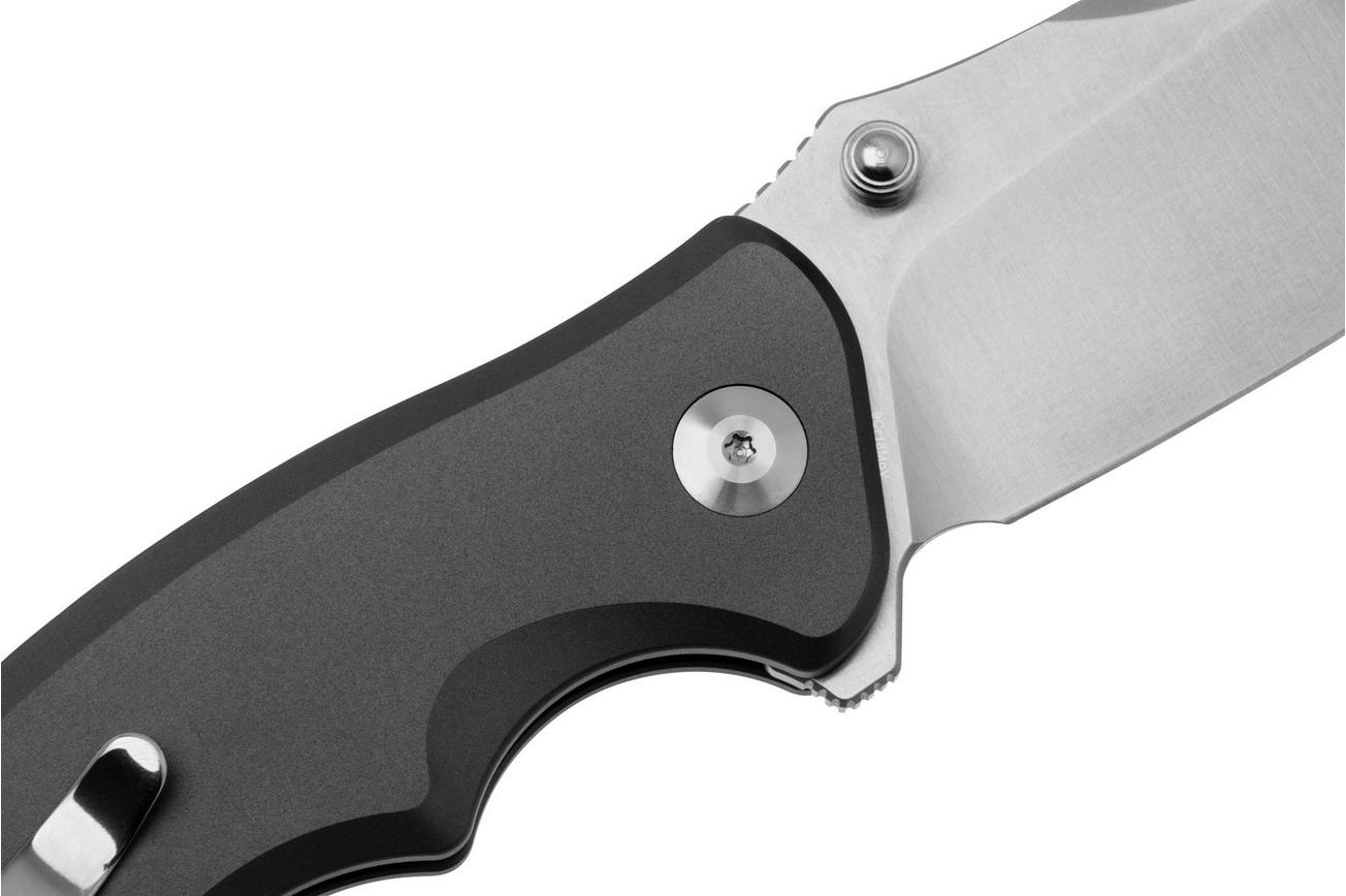 SENCUT Cybrix S23098A-2 Satin 9Cr18MoV, Gray Aluminium zakmes