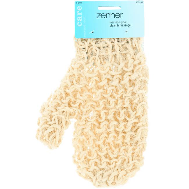Zenner Massagehandschoen sisal