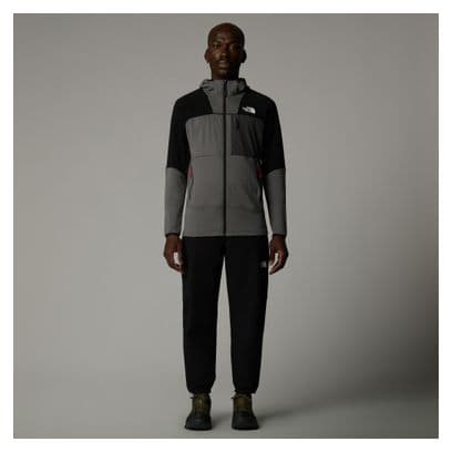 Polaire à Capuche The North Face Stormgap Powergrid Gris