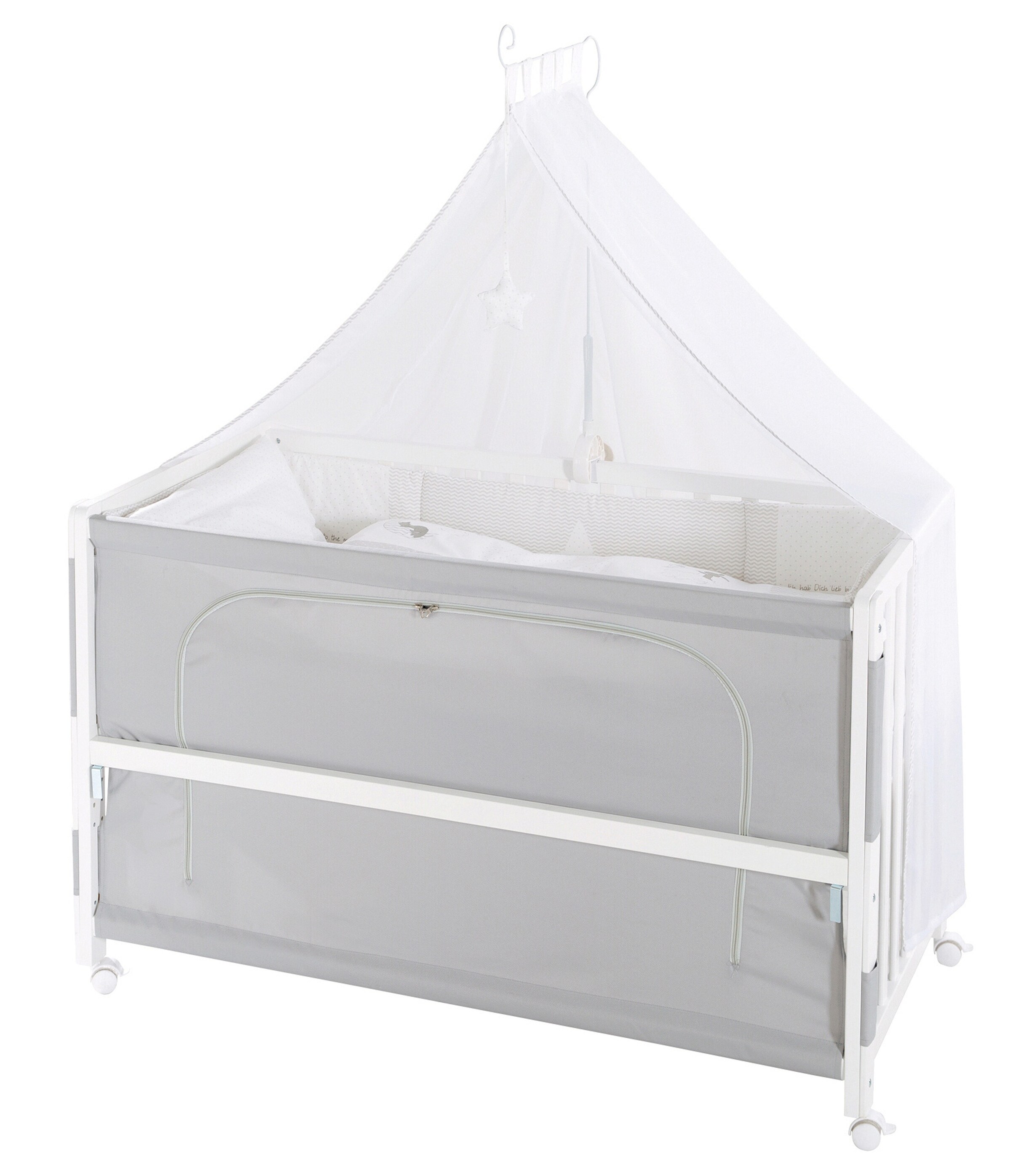 roba Room Bed, 60x120 cm Fox & Bunny