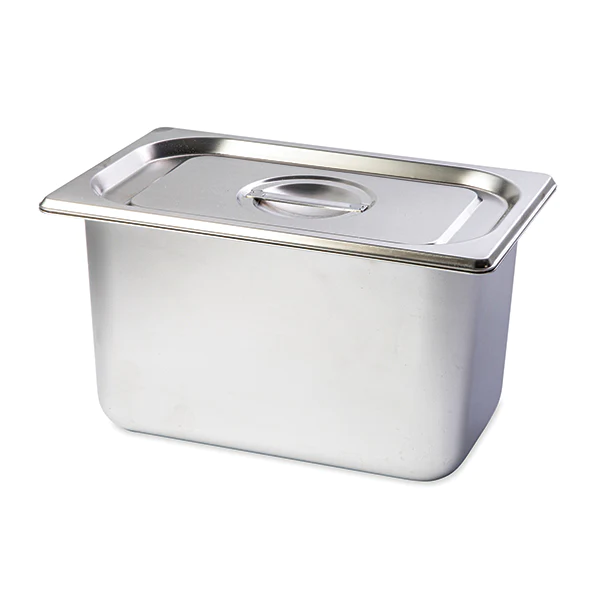 Bac à compost inox et support bambou Mathon