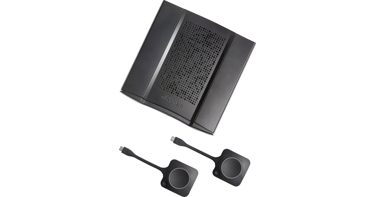 BarcoClickshare CX-50 gen 2 conferentiesysteem  (Zwart, 2x Clickshare knop)