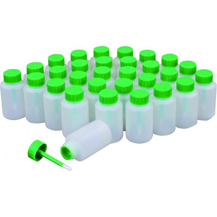 Flacon pinceaux o color vide contenance 80ml lot de 15     unites