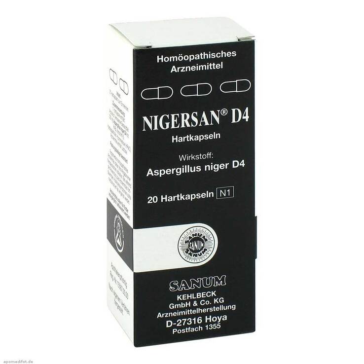 Nigersan D 4 Kapseln, 20 St