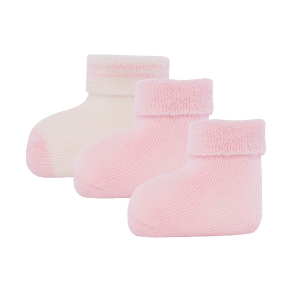 Ewers Uni / Ringel Sokjes Rose 3 Stuks