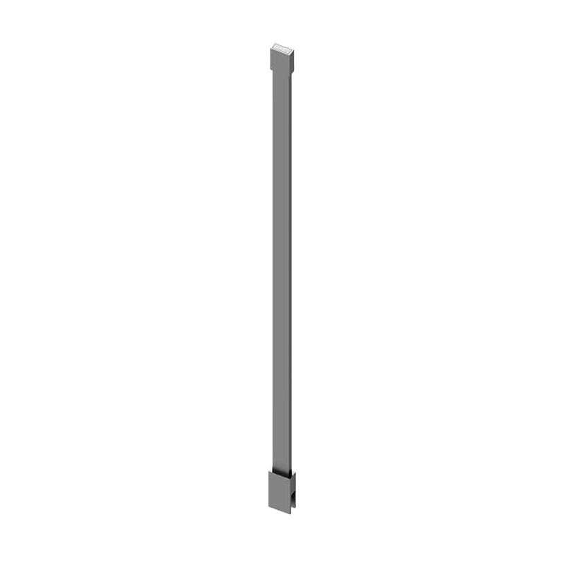 Saniclear Redro stabilisatiestang 100cm voor plafondbevestiging verouderd ijzer - gunmetal