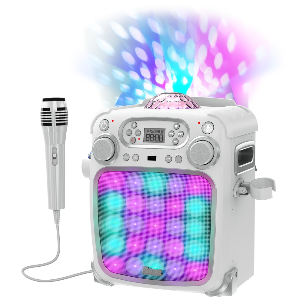 iHome Sound Factory Deluxe Karaoke-Maschine iSF-26 Weiß