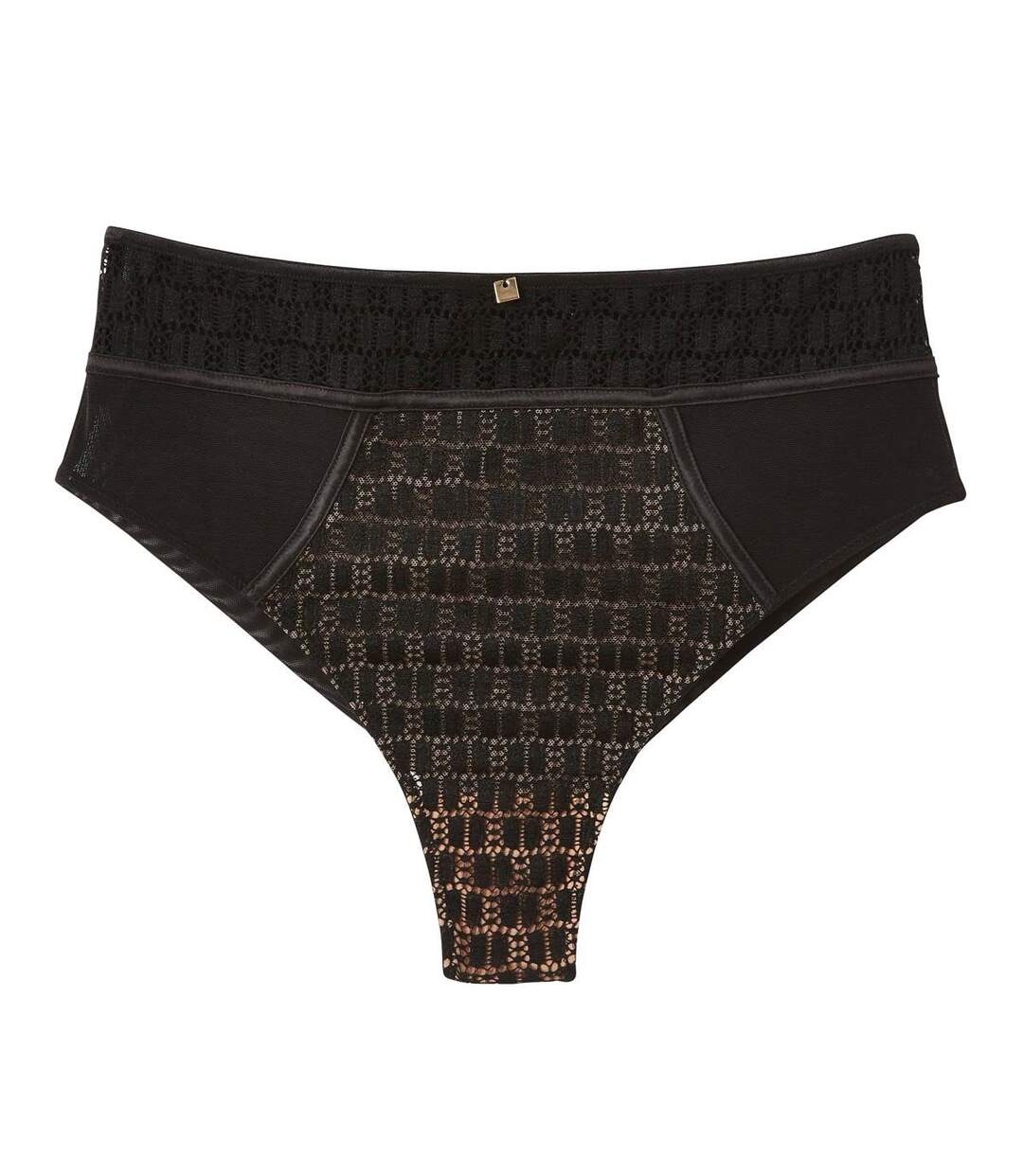 Tanga noir Merveilleux