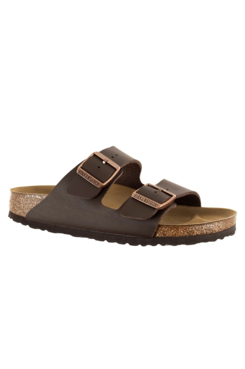 Sandales - nu-pieds birkenstock arizona dark brown