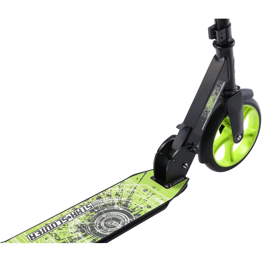 Star Scooter Roller 205mm Cruiser schwarz, grün