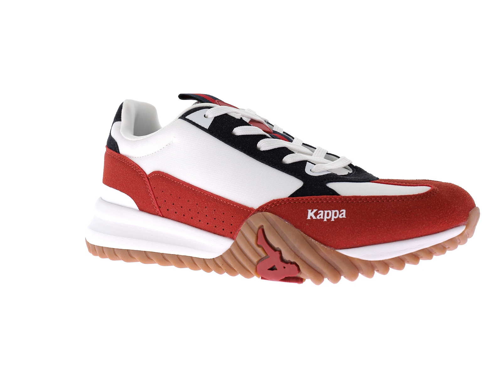 Kappa-ARKLOW Matières combinées Blanc Rouge