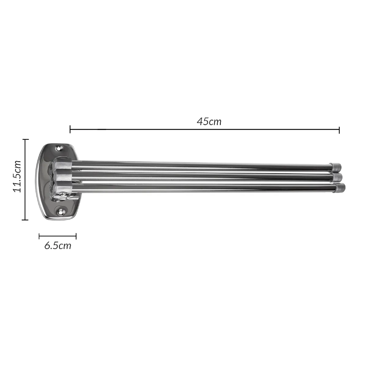 ABJ Barre 3 bras Chrome