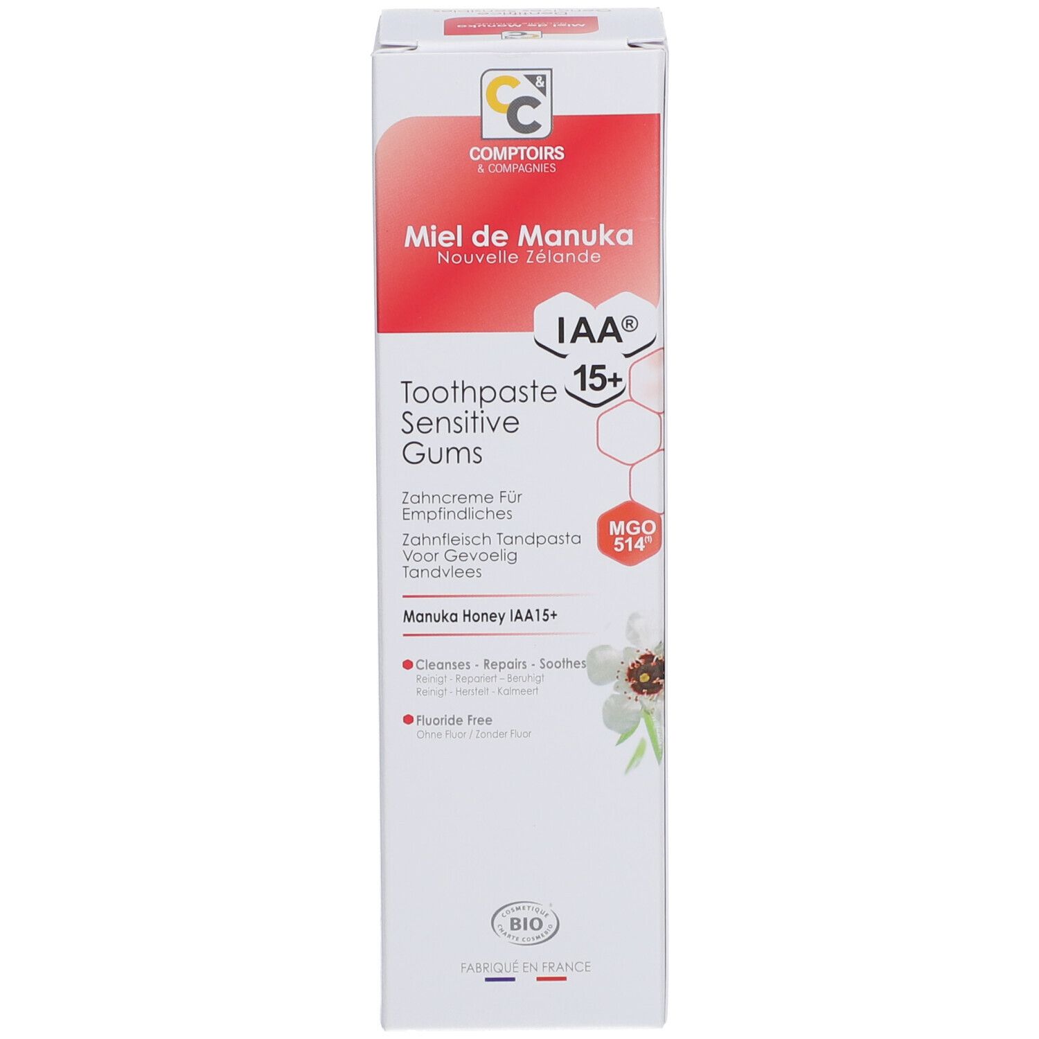 Manuka Zahncreme IAA® 15+