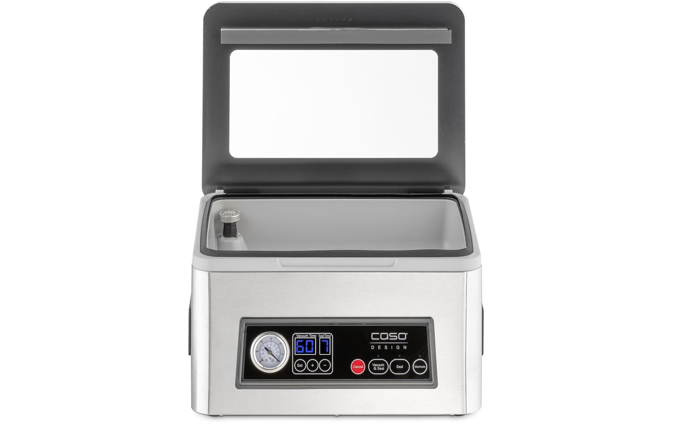 Vakuumiergerät VacuChef 50 Schwarz/Silber<br>Profi-Kammervakuumierer