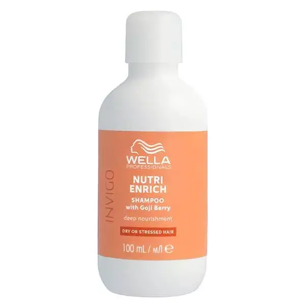 Shampoo nutritivo Wella Professionals Invigo Nutri Enrich para cabelos secos ou danificados, 100ml