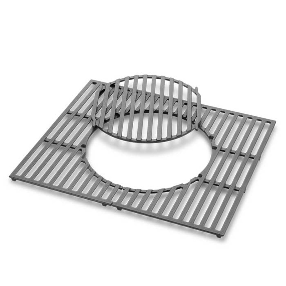 Grille de cuisson gourmet bbq system en fonte pour weber spirit série 200