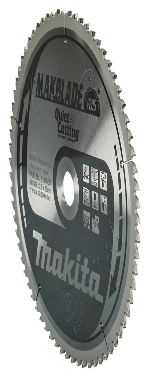 Makita B-32568 Makblade-Plus Cirkelzaagblad - 305 x 30 x 70T - Hout