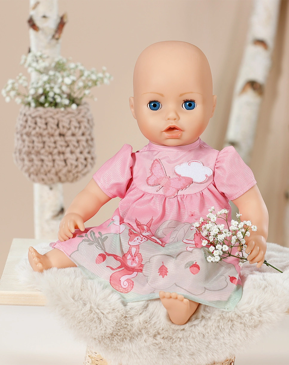 Baby Annabell® Puppenkleid EICHHÖRNCHEN (43cm) in rosa