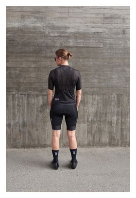 Maillot Manches Courtes Femme Poc Air Uranium Noir